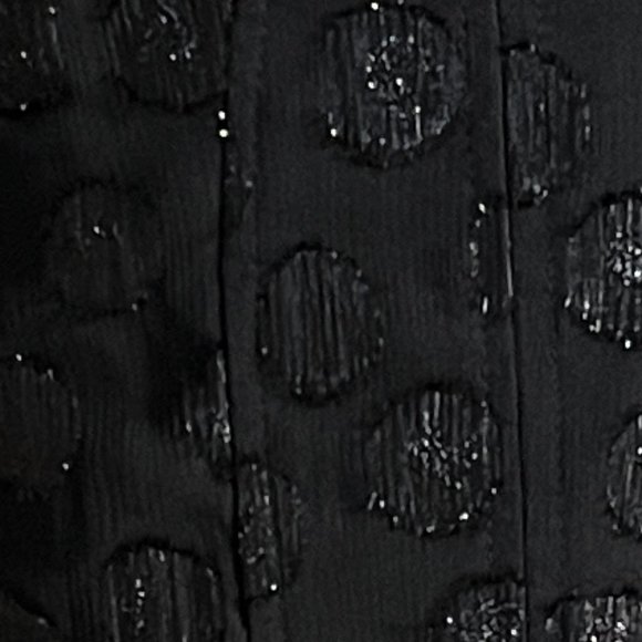 Guess Little Black Strapless Black Polka Dot Dress Twirl Worthy Skirt Size 8 - Picture 12 of 12